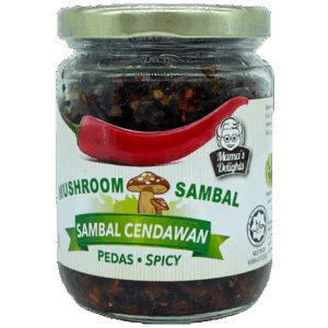 Sambal Cendawan Pedas (Spicy Mushroom Sambal)
